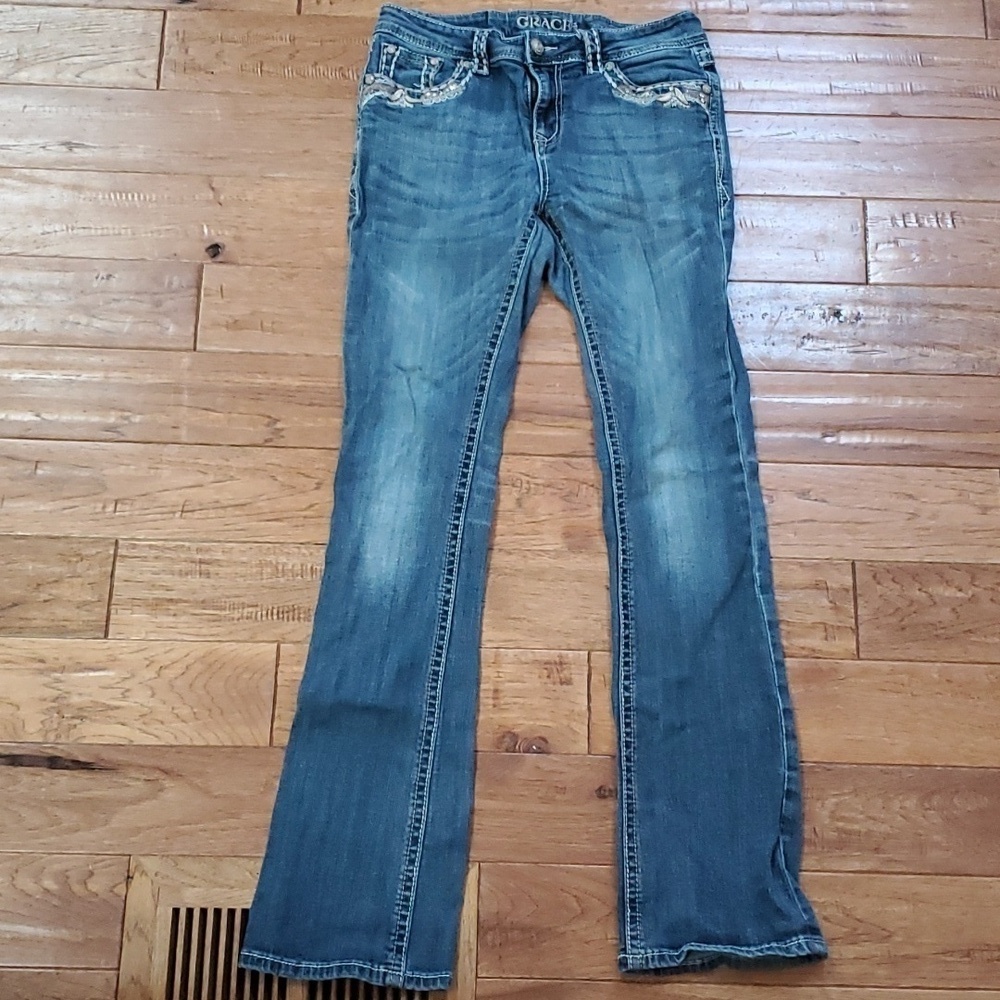 Grace in LA Easy Fit bling jeans